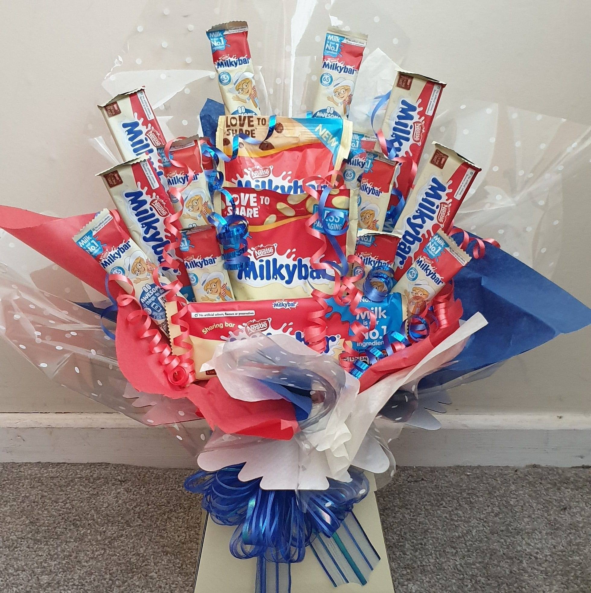 Milkybar Sweetie bouquet filled