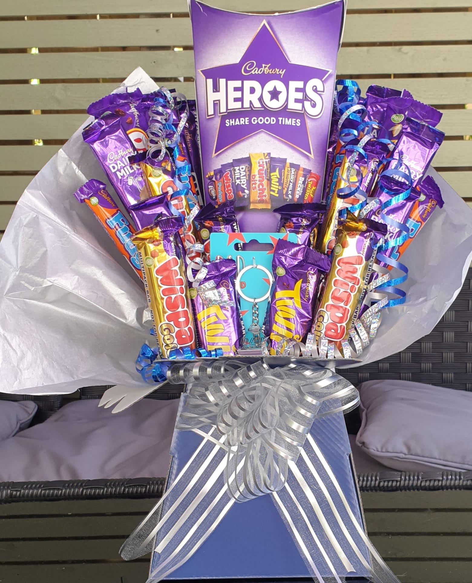 Heroes bouquet filled