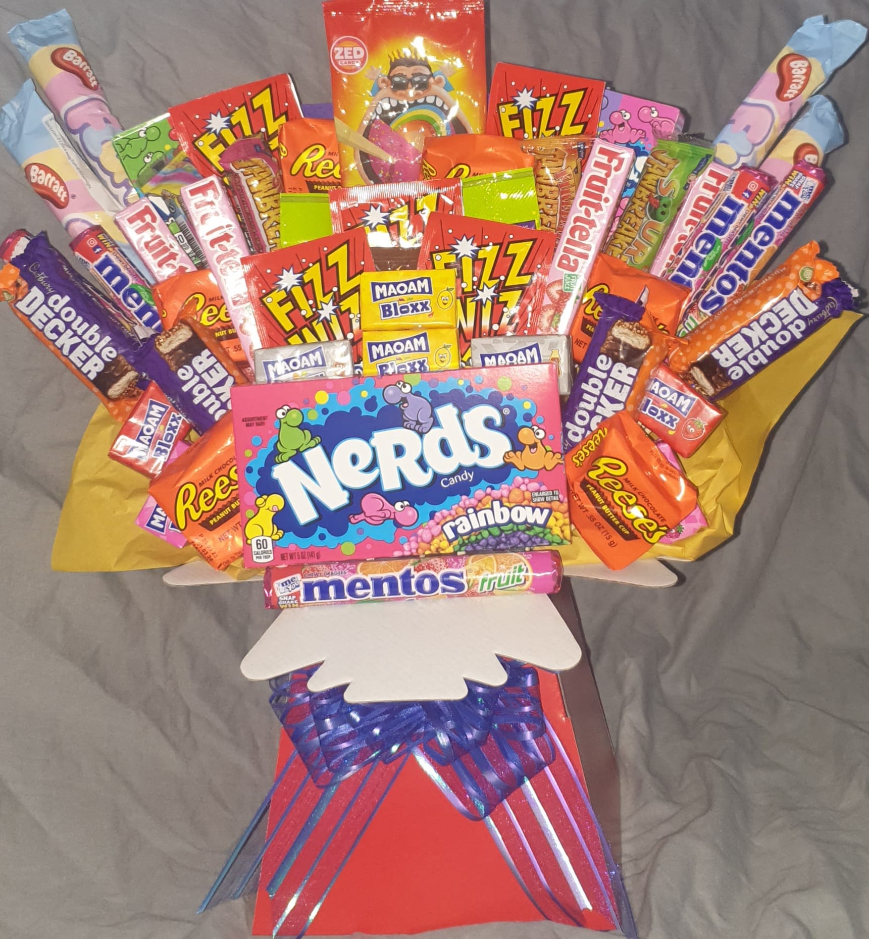 Sweets bouquet filled