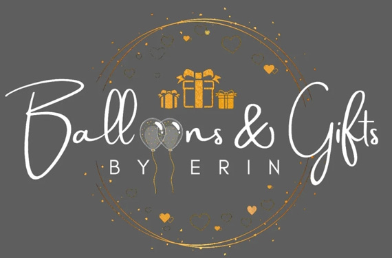 Balloons and gifts by erin Logo